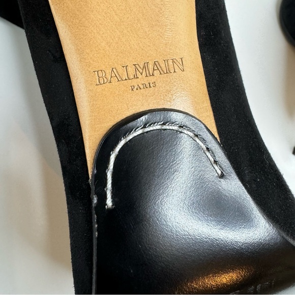 ❕SALE❕ Balmain Blair Pointy Toe Suede Boots - Picture 10 of 11